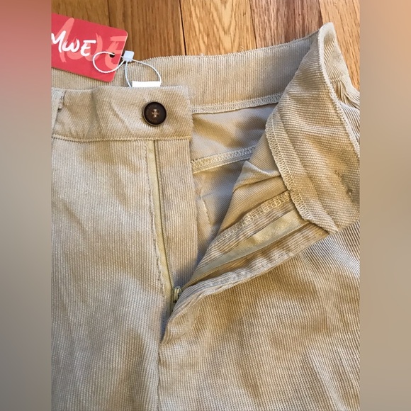 ROMWE Tan Corduroy Pants NWT - size Small / 4 - Picture 3 of 8